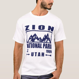 CAMISETA ZION PARK NACIONAL UTAH EST 1909