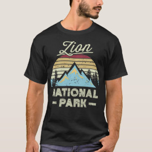 Camiseta ZION PARQUE NACIONAL Utah Vintage Sunset Love Send