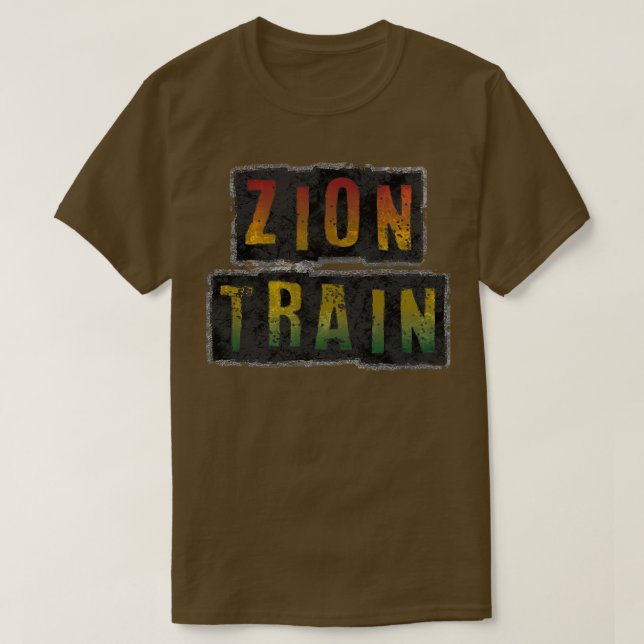 Camiseta zion train (Diseño del anverso)
