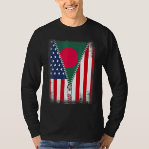 Camiseta Zip bangladesí americano