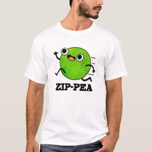Camiseta Zip-pea Funny Zippy Pea Pun