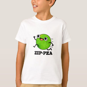Camiseta Zip-pea Funny Zippy Pea Pun