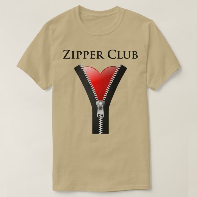 Camiseta Zipper Club (Diseño del anverso)