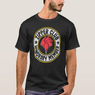 Camiseta Zipper Club Miembro Honorario Bypass Open Heart Su
