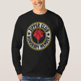 Camiseta Zipper Club Miembro Honorario Bypass Open Heart Su