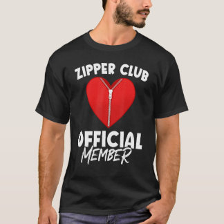 Camiseta Zipper Club Open Heart Surgery Recovery