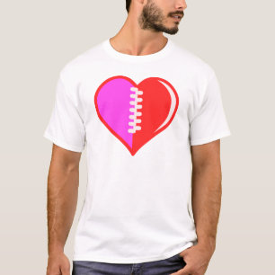 Camiseta Zipper Club Open Heart Surgery Sobreviviente Funny
