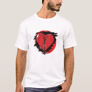 Camiseta Zipper Heart