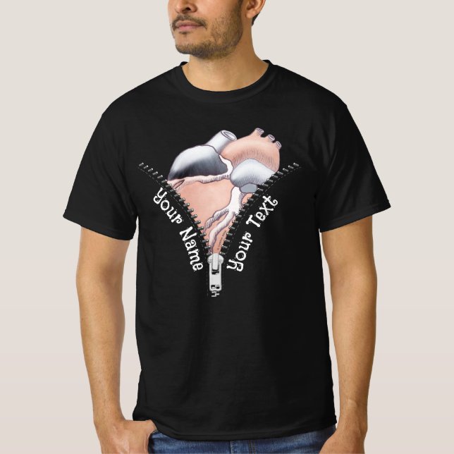 Camiseta Zipper Heart (Anverso)