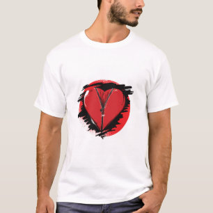 Camiseta Zipper Heart