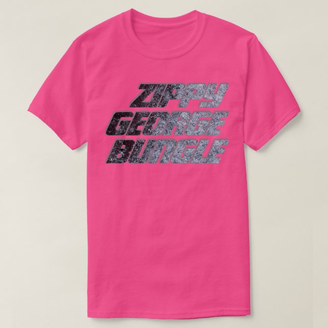 Camiseta Zippy George Bungle 1 (Diseño del anverso)