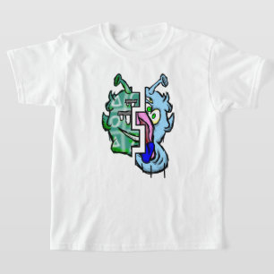 Camiseta Zippy Trippy Alien Dazs 2-Face Xo/Ice k