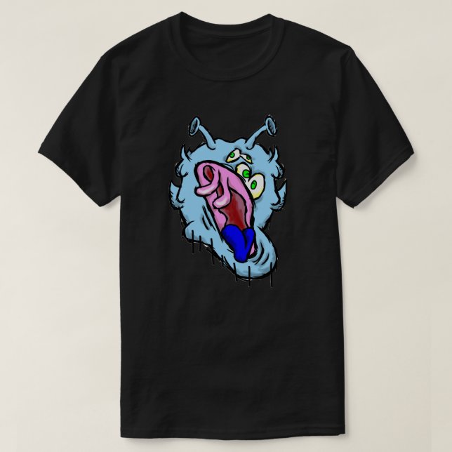 Camiseta Zippy Trippy Alien Dazs Cold (Diseño del anverso)