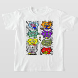 Camiseta Zippy Trippy Alien Dazs Fun k