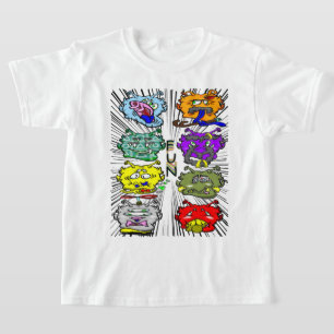 Camiseta Zippy Trippy Alien Dazs Fun k