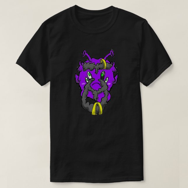 Camiseta Zippy Trippy Alien Dazs Hair (Diseño del anverso)