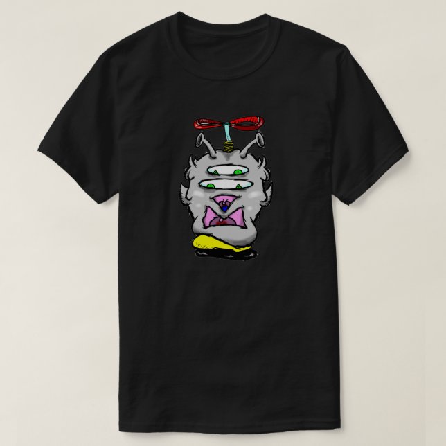 Camiseta Zippy Trippy Alien Dazs Spinner (Diseño del anverso)