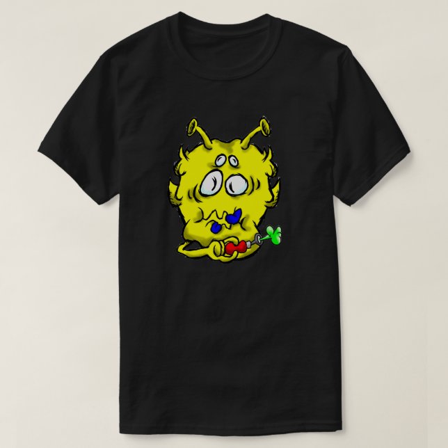 Camiseta Zippy Trippy Alien Dazs Toot (Diseño del anverso)
