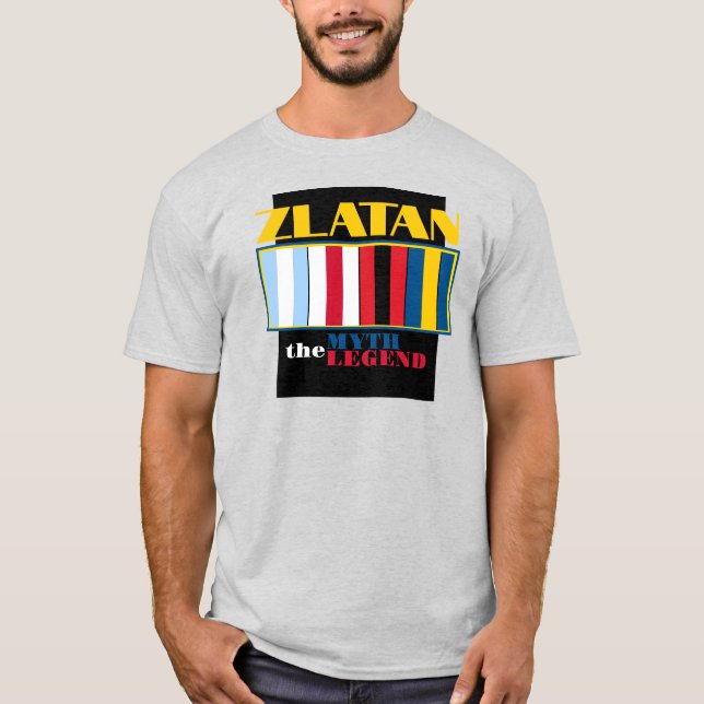 Camiseta "ZLATAN: El mito, la leyenda" (Anverso)