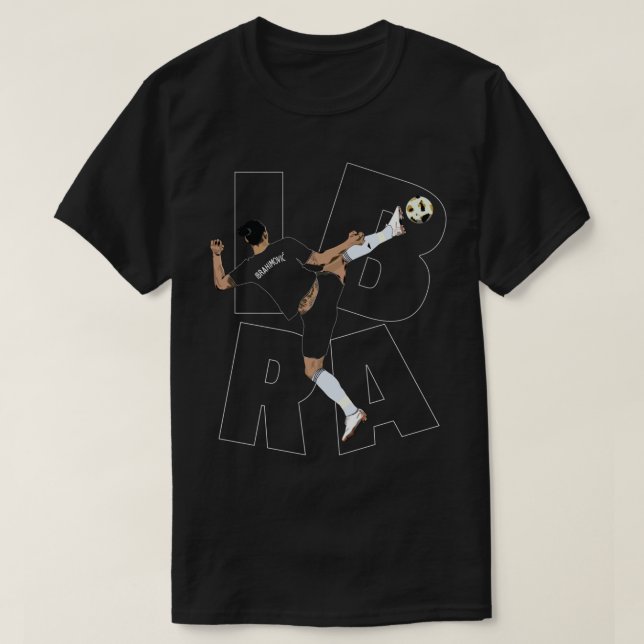 Camiseta Zlatan Ibrahimovic (Diseño del anverso)