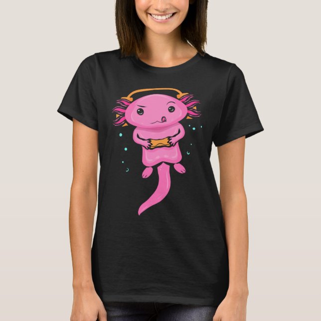 Camiseta Zocker Axolotl  Video Gaming  for Gamers (Anverso)
