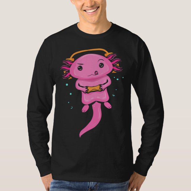 Camiseta Zocker Axolotl  Video Gaming  for Gamers (Anverso)