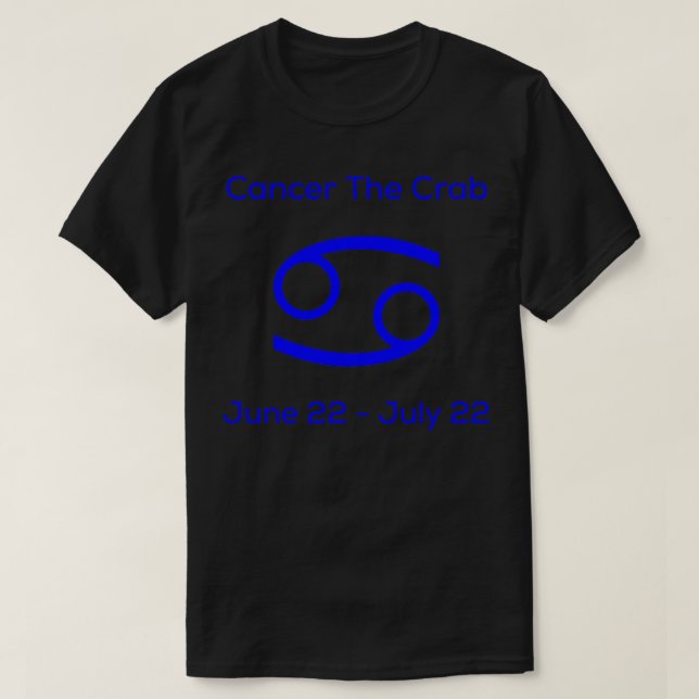 Camiseta Zodiac (Diseño del anverso)
