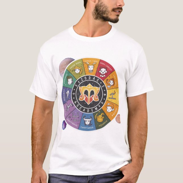 Camiseta zodiac academy sticker (Anverso)