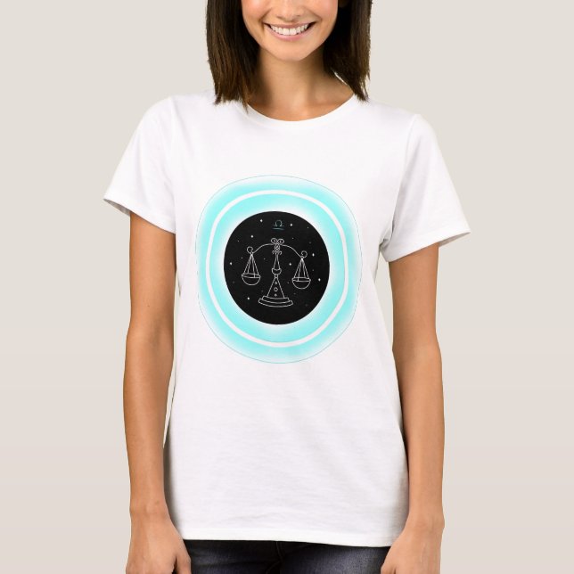 Camiseta Zodiac Air Element Libra (Anverso)