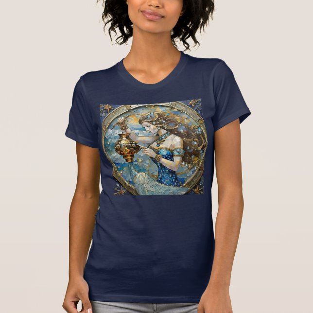 Camiseta Zodiac - Aquarius El Aguador (Anverso)