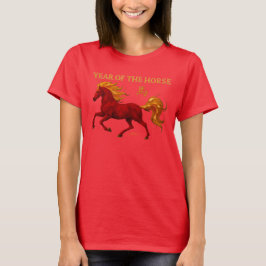 Camiseta Zodiac Chinese New Year 2026 Yang Fire Horse