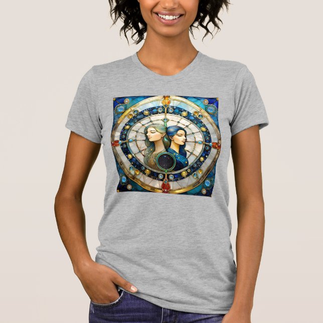 Camiseta Zodiac - Gemini Los Gemelos (Anverso)