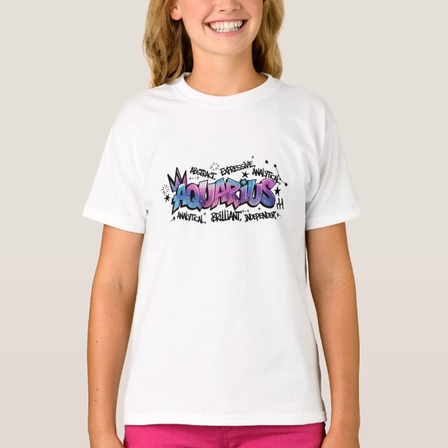 Camiseta Zodiac Graffiti (Anverso)