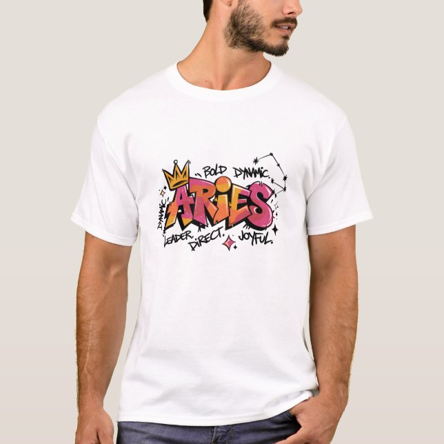 Camiseta Zodiac Graffiti (Anverso)
