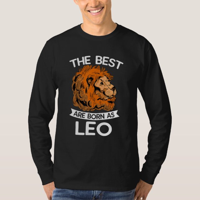 Camiseta Zodiac Signs Astrology Horoscope  Astrologer Leo J (Anverso)