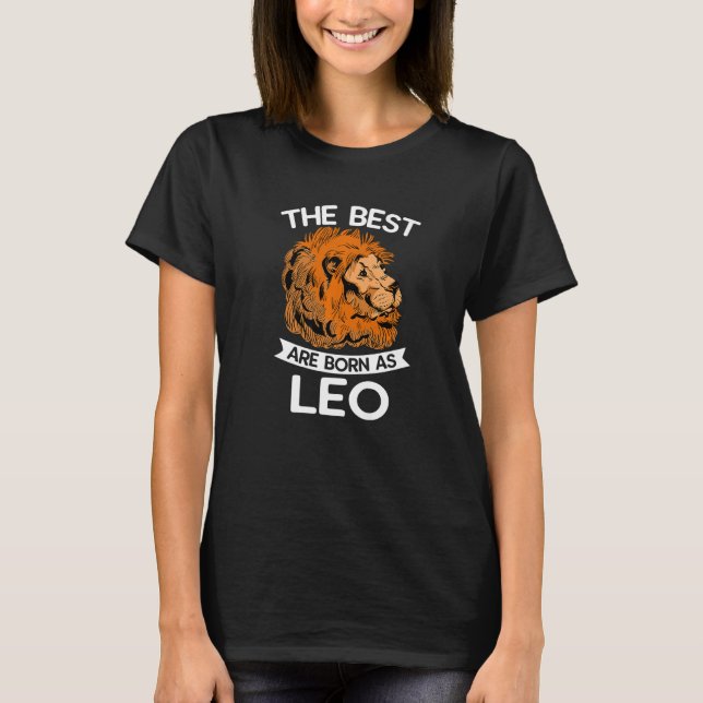 Camiseta Zodiac Signs Astrology Horoscope  Astrologer Leo J (Anverso)