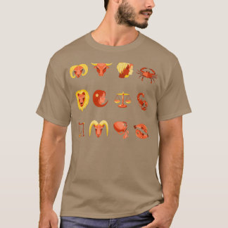 Camiseta Zodiac Signs Halloween Zodiac Horoscope Astrology