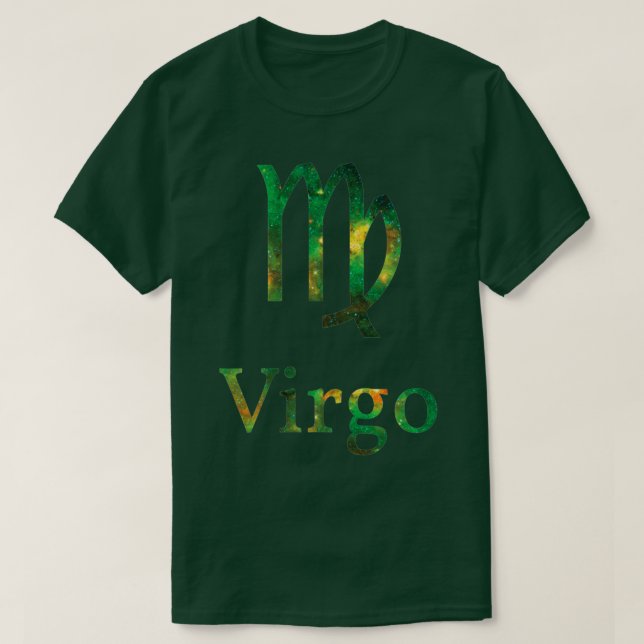 Camiseta Zodiac Virgo (Diseño del anverso)
