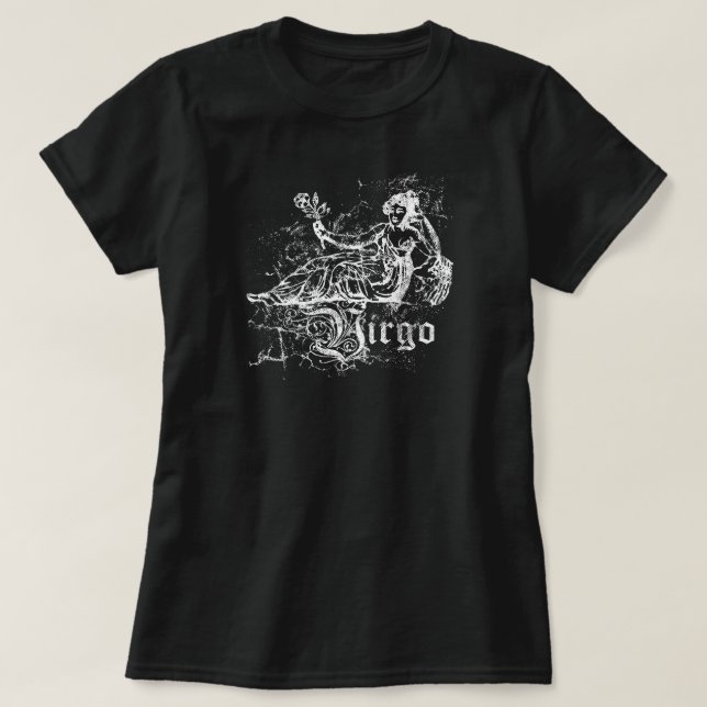 Camiseta Zodiac Virgo (Diseño del anverso)