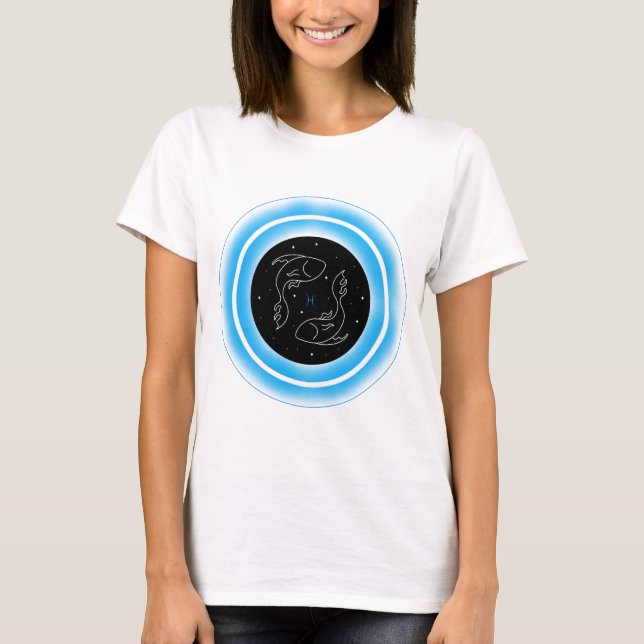 Camiseta Zodiac Water Element Pisces (Anverso)