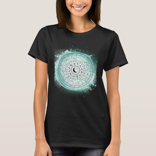Camiseta Zodiac wheel (Anverso)