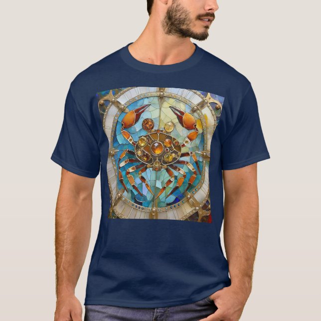 Camiseta Zodiaco - Cáncer El Cangrejo (Anverso)
