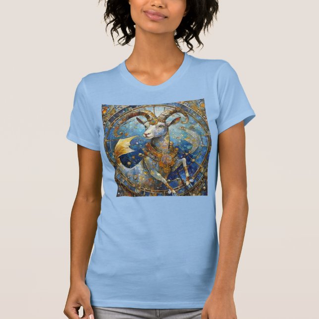 Camiseta Zodiaco - Capricornio la Cabra de Mar (Anverso)
