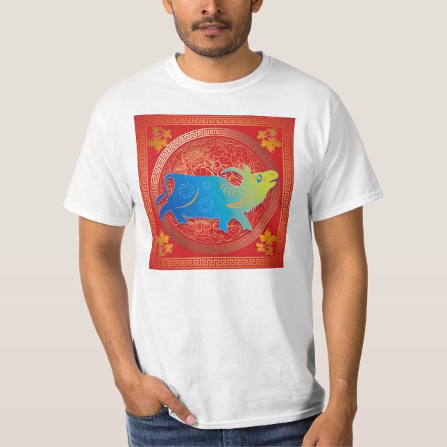 Camiseta zodiaco chino (Anverso)