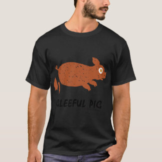 Camiseta Zodiaco Chino 2 familia de Cerdo Alegre