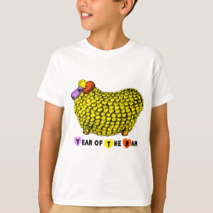 Camiseta Zodiaco chino K S blanco del Año Nuevo del espolón