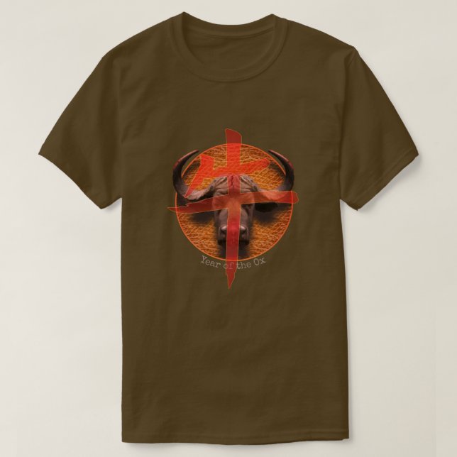 Camiseta Zodiaco chino "Ox" (Diseño del anverso)