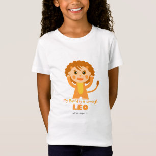 Camiseta Zodiaco de Leo para los niños