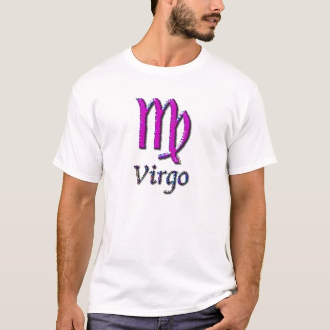 Camiseta Zodiaco del Griego del virgo (Anverso)