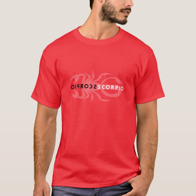 Camiseta Zodiaco, escorpión (Anverso)
